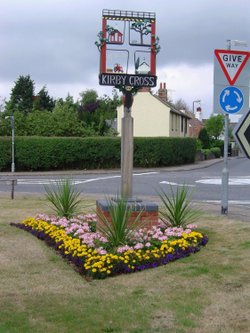 Village Sign of Kirby Cross, Essex