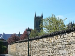 Lincoln Cathedral, Lincolnshire Wallpaper