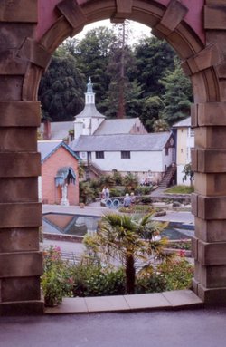 A walk around Portmeirion Village, Porthmadog, Gwynedd