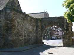 Newport Arch, Lincoln (From the other side) Wallpaper