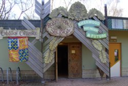 Visitor Centre at Sherwood Forest, Mansfield, Nottinghamshire