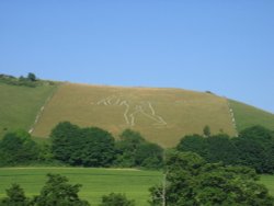 Cerne Giant, Dorset Wallpaper