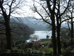 Rydal Water from Rydal Mount, Grasmere, Cumbria Wallpaper