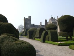 Levens Hall Garden, Kendal, Cumbria Wallpaper