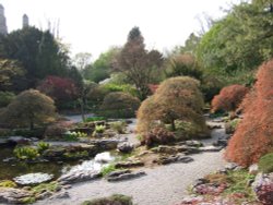 The gardens at Sizergh Castle, Kendal, Cumbria Wallpaper