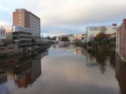 River Ouse View, York, North Yorkshire Wallpaper