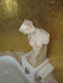 Virginia Courtauld's Bathroom, Eltham Palace, Greater London