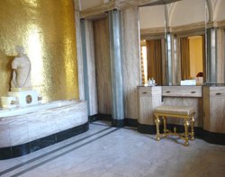 Virginia Courtauld's Bathroom, Eltham Palace, Greater London Wallpaper