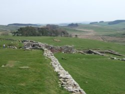 Housesteads fort, Haltwhistle, Northumberland Wallpaper