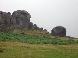 Cow and Calf Rocks, Ilkley, West Yorkshire