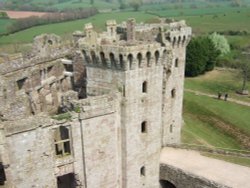 Raglan Castle, Usk, Monmouthshire Wallpaper