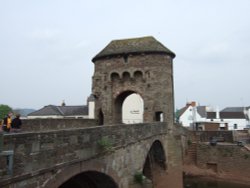 The Monnow Bridge, Monmouthshire Wallpaper