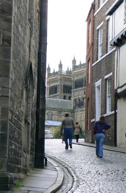 Durham Cathedral, From Owengate.