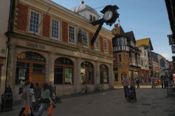 Winchester High Street & Lloyds TSB Historic Bank Wallpaper