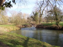 River Avon at Lacock, Wiltshire Wallpaper