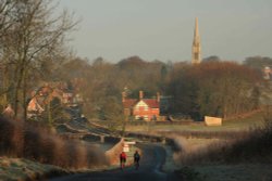 Winters Morning South Dalton, East Riding of Yorkshire