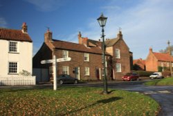 Lund Village, East Riding of Yorkshire Wallpaper