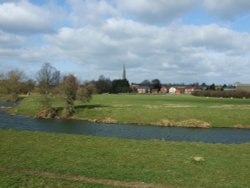Asfordby & The River Wreake Wallpaper