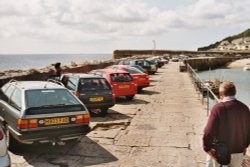 Seawall, Mousehole, Cornwall
