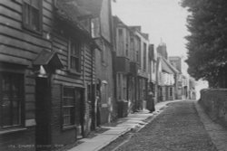 Church Square early 1900, Rye, East Sussex Wallpaper