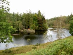 Tarn Hows, Cumbria. September 2007. Wallpaper