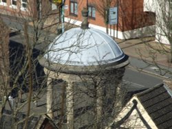 The Butter Market from the castle, Mountsorrel, Leicestershire Wallpaper