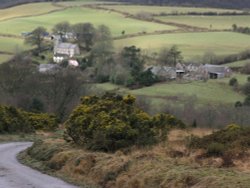 Twitchen from Cussacombe Common, Devon