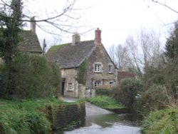 Ladds Bridge, Lacock, Wiltshire Wallpaper