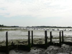 Bosham Harbour, West Sussex Wallpaper