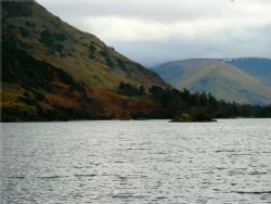A cold February afternoon on Ullswater, Cumbria Wallpaper