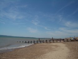 Hastings beach, East Sussex Wallpaper