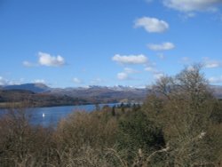 Windermere from Hammer Bank View Point. Wallpaper