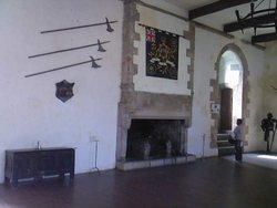 Great hall, Castle Bolton Wallpaper