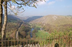 Monsal Viaduct and Wye Valley Wallpaper