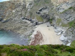 The Cliffs and Coast nr Portreath, Cornwall.