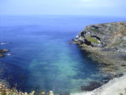 The Cliffs and Coast nr Portreath, Cornwall.