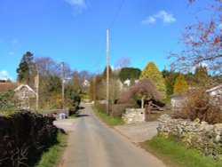 The main (and only) street, Tidenham, Gloucestershire
