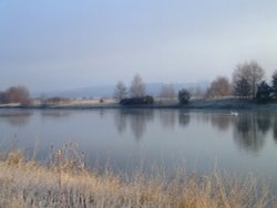 The wetlands, North Cave, East Riding of Yorkshire Wallpaper