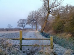 The wetlands, North Cave, East Riding of Yorkshire Wallpaper