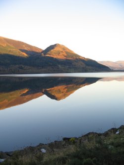 Bassenthwaite Autumn Sunset.