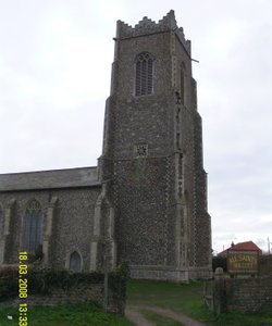 All Saints Church, Walcott, Norfolk