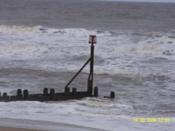 Breaking Waves, Eccles-on-Sea, Norfolk