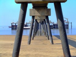 The jetty, Kilnsea, East Riding of Yorkshire