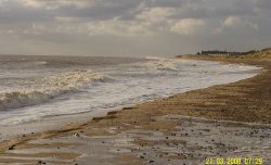 The Beach at Caister-on-Sea, Norfolk Wallpaper