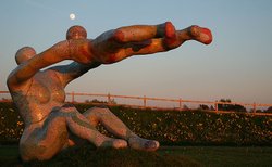 Sunset on Venus & Cupid Wallpaper