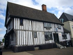 Town centre, Diss, Norfolk Wallpaper