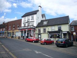 Town centre, Diss, Norfolk Wallpaper
