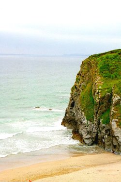 Coast near Newquay.