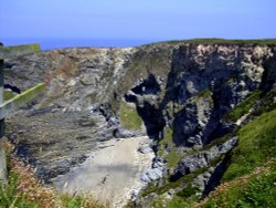 Coastline near Portreath, Cornwall
