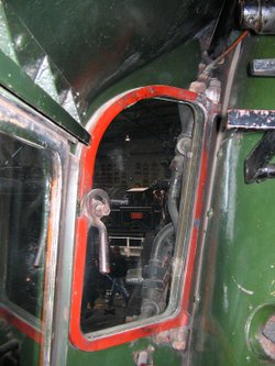 Evening Star, the view from the footplate. York Railway Museum.Canon PowerShot A400